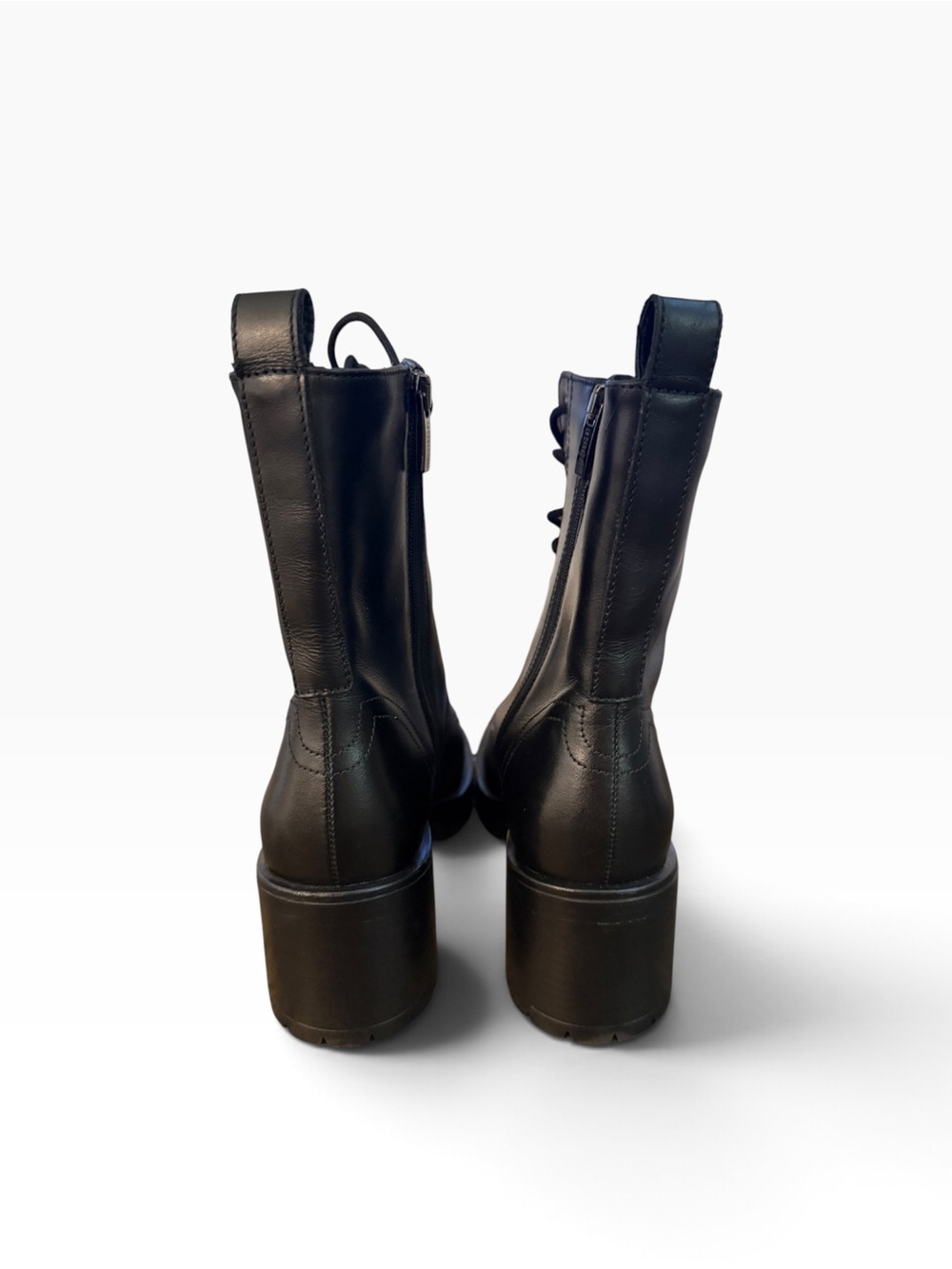 La Canadienne Wesley Waterproof Black Combat Boots – Sz EU40/US10 - Picture 7 of 8